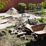 Díszkert építés előtt