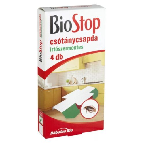 Biostop Csótánycsapda 4db-os