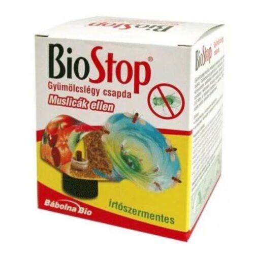 Biostop gyümölcslégy (muslica) csapda csalival 30 ml