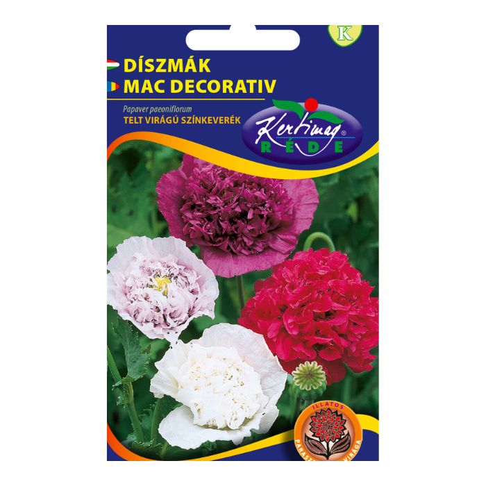 Díszmák, teltvirágú színkeverék 0,25 g – Rédei Kertimag