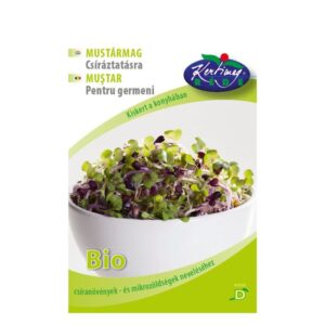 Bio mustár vetőmag csíráztatásra 50 g- Rédei Kertimag