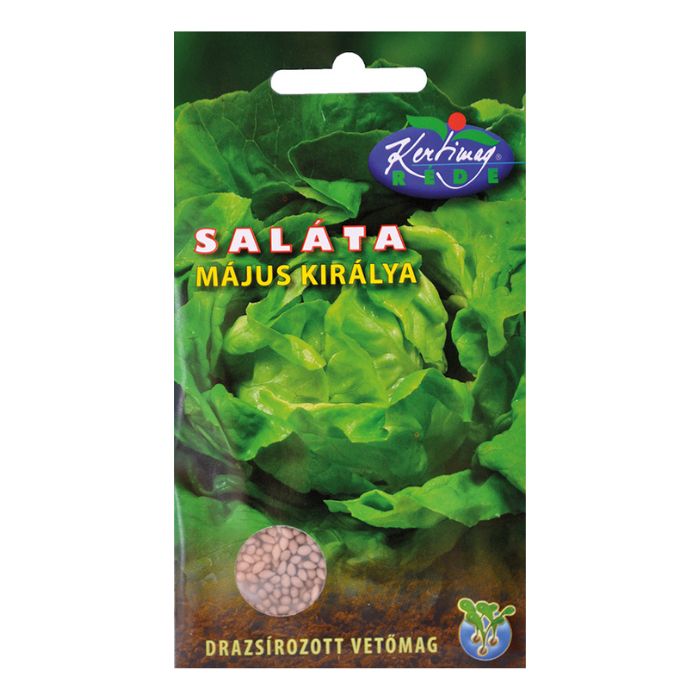 Drazsírozott Saláta vetőmag 'Május királya' 450 szem - Rédei Kertimag