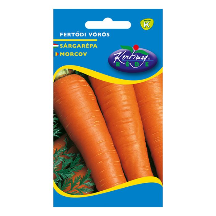 Sárgarépa vetőmag Fertődi vörös 4 g - Rédei Kertimag