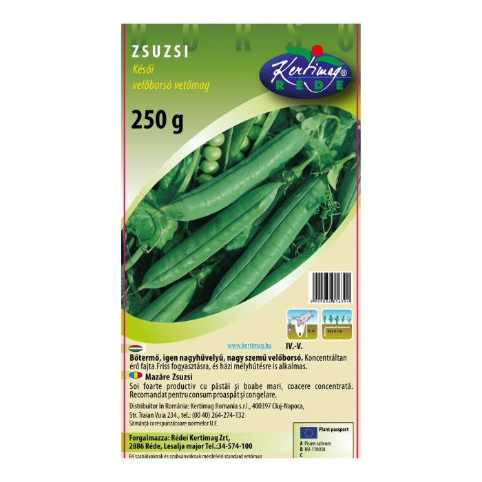 Velőborsó Zsuzsi 250 g - Rédei Kertimag